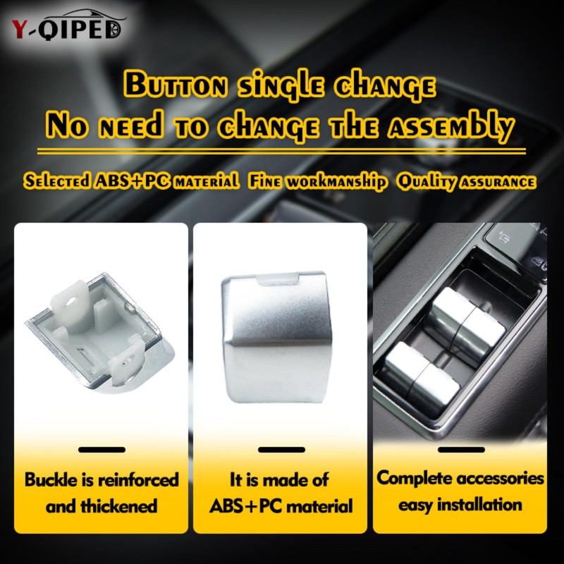 Window Switch Driver Side Button Master Power Cover Cap Lift