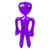 Inflatable Alien Party Favors - 18" Multi-Color (12 Pack)