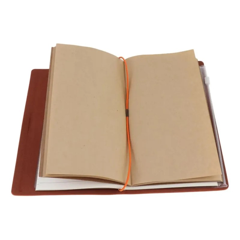 Negocio Oficina Hogar Diario Naranja Cuaderno Dibujo