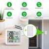VOCOO Wireless Thermometer Indoor Outdoor Hygrometer with 1 Remote Sensors,Digital