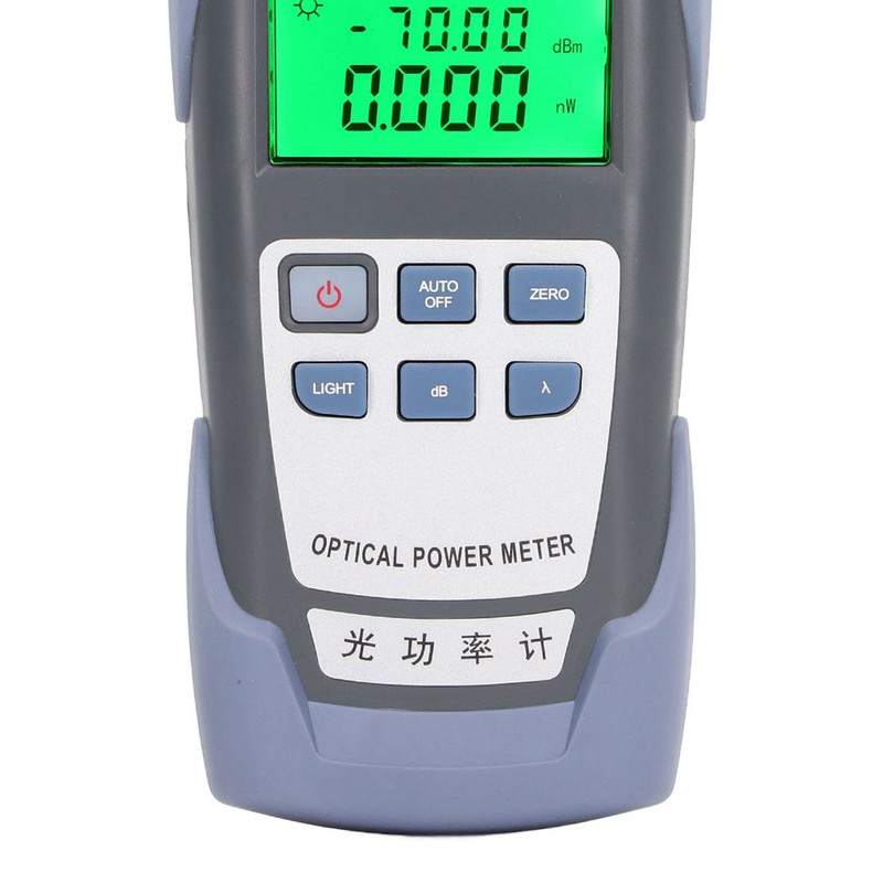 Optical Power Meter 7 Wavelengths Support Standard 2.5mm Interface Fiber