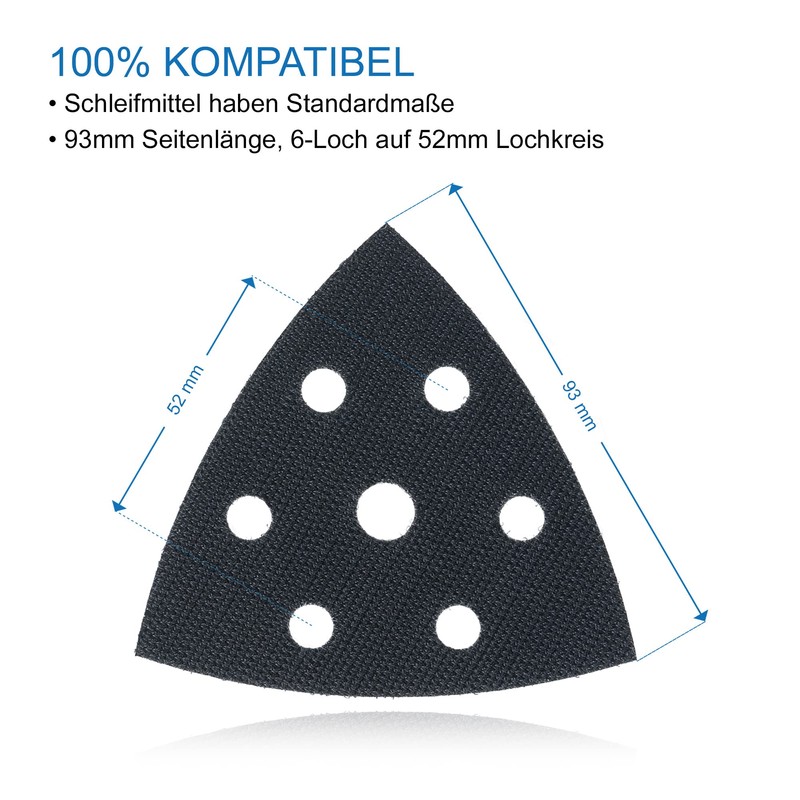 DFS Protective Pad for Delta Sanders Sanding Plate 93 x