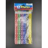 Rinco Paw Print Pencils (1 Dozen) Assorted Colors