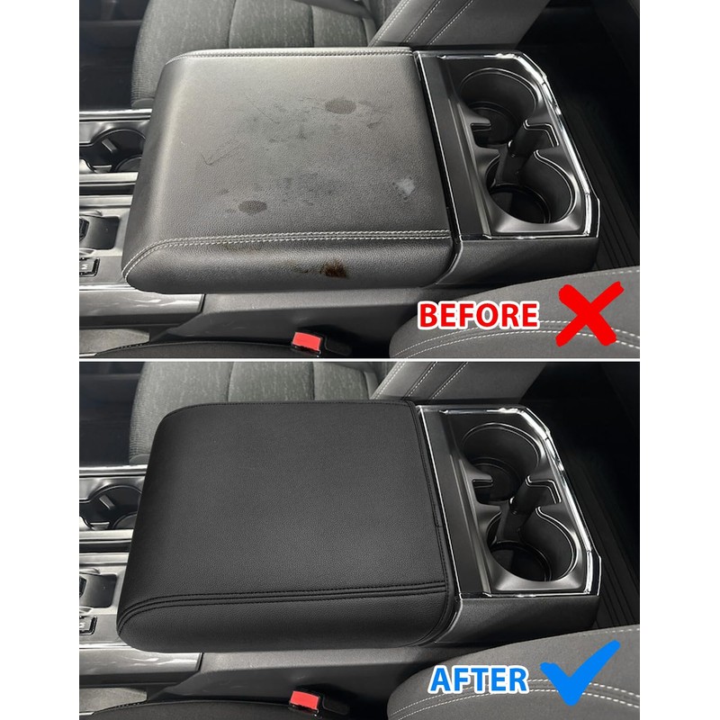 Eaglecover Center Console Cover for 2021-2026 Ford F150 Accessories, Vinyl