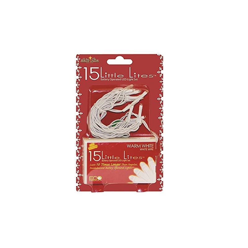 Brite Star Battery Operated 15 Lt Little Lites LED Light,