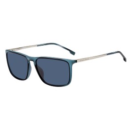 Boss Men's Boss 1182/S Sunglasses, Blue, 57 UK