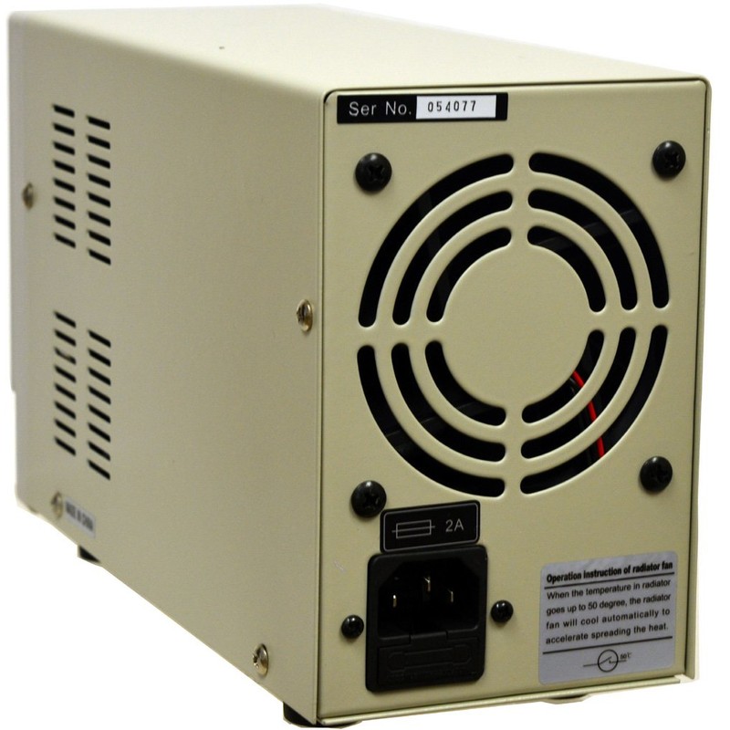 Tekpower TP1803D Lab Grade Variable Linear DC Power Supply, 0-18V