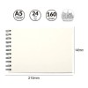 Sketchbook Cuaderno De Boceto Block De Dibujo 24hoja A5 160g