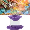 Makeup Brush Cleaner Round Detachable Brush Scrubber Board Cleaner Multifunctional