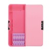 Kutsuwa Pencil Case, Pittanton, Double Lid, Purple, CH212PU