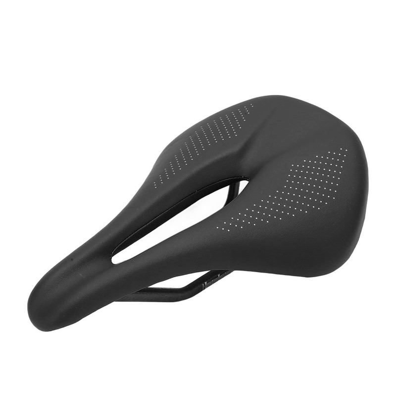 155mm Widen Carbon Fiber Leather Bicycle Saddle Cushion Hollow Cycling