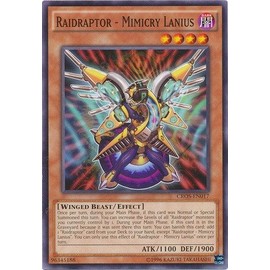 YU-GI-OH! - Raidraptor - Mimicry Lanius (CROS-EN017) - Crossed Souls - Unlimited Edition - Common
