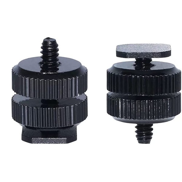 JUTOSU 2 Pairs Camera Shoe Adapter Screw Adapter Screw Shoe