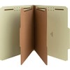 Nature Saver 01057 Classification Folder, 2-Inch Exp, Letter, 2-Div, 10/BX,