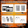 2Sets Halloween Prisoner Costume Accessories Set for Men Women Jail