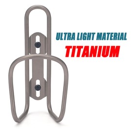 USHAKE Titanium Water Bottle Cages Bike MTB Water Bottle Holder Raw
