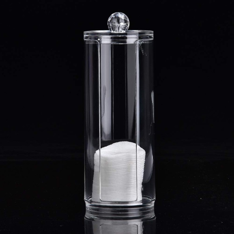 Cotton Pad Organiser, Split Storage Containers, Cotton Pad Holder, Cotton