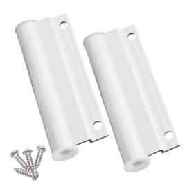 Upper Screen Door Hinge Leaf for Upper Hinge Leaf of The White Screen Door, Compatible with Anderson Screen Doors 2 Pcs