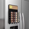 Escanver Porta 20 Capsulas Café K Cup Organizador Refrigerador Pared