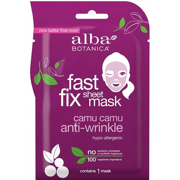 Alba Botanica Fast Fix Camu Camu Anti-Wrinkle Sheet Mask - Discontinued Product