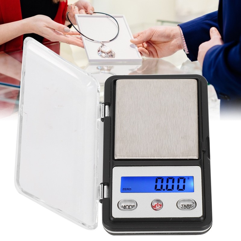 Digital Jewelry Scale Mini Portable Electronic High Precision Gram Scale