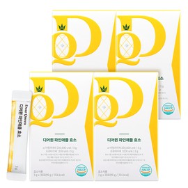 From Bio Deer Queen Pineapple Enzyme 120 sachets (4 months) Bromelain carbohydrate decomposition / 디어퀸 파인애플 효소 120포(4개월) 브로멜라인 탄수화물분해