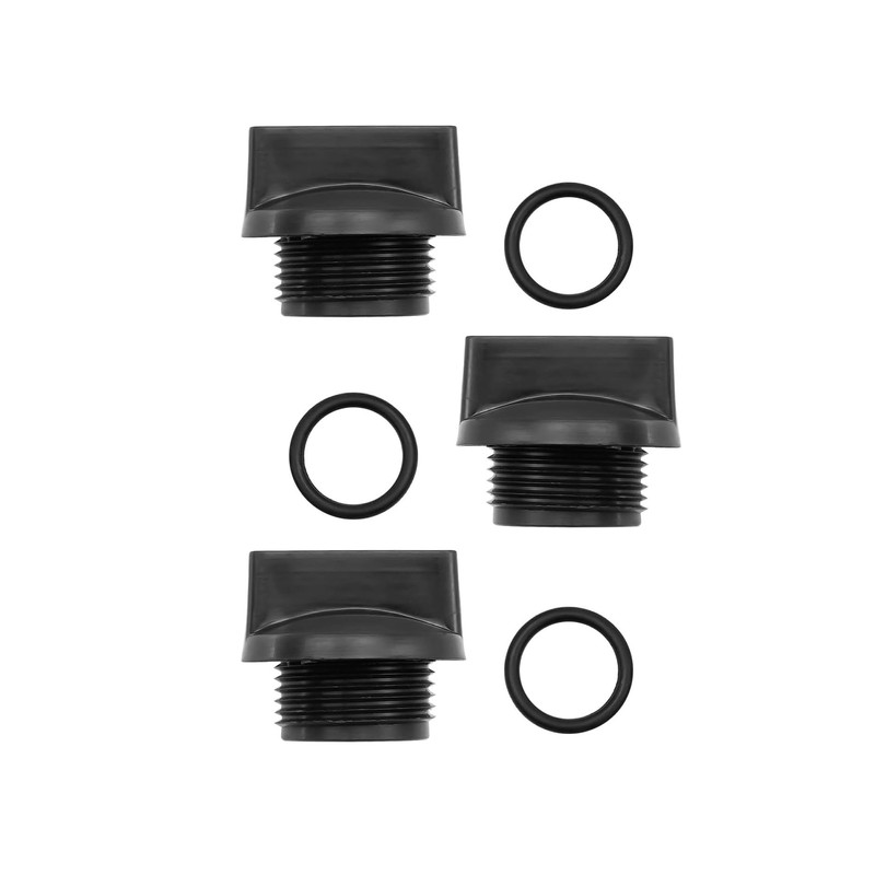 3Pack Water Drain Plug Seal with O-Ring Fit for Harbor