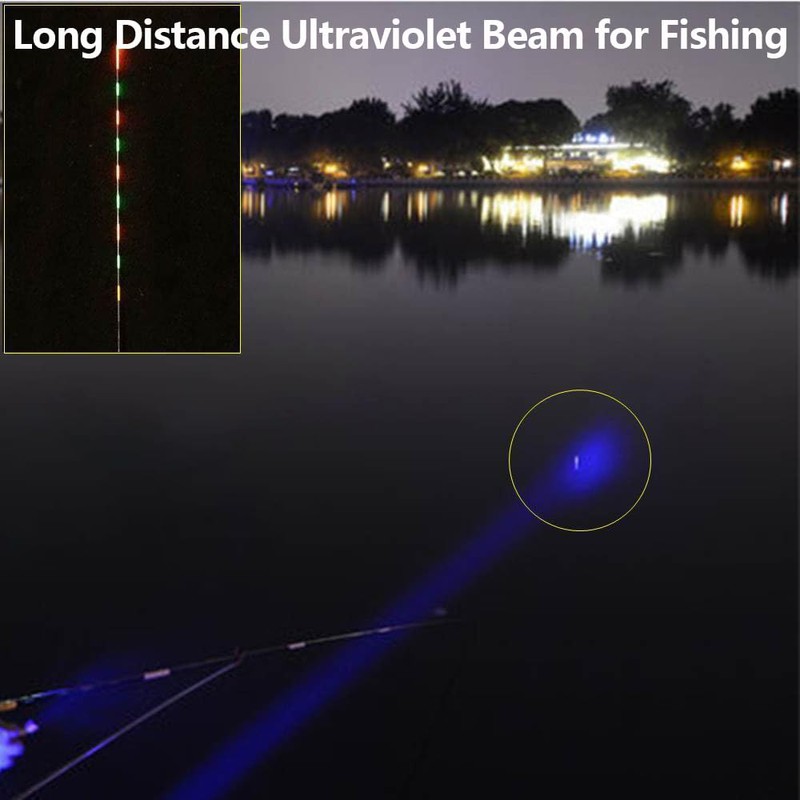 ALONEFIRE SV47 12W 365nm UV Flashlight USB C Rechargeable Long