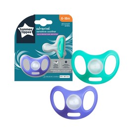 Tommee Tippee Advanced Sensitive Soothers (6-18m) 2pcs