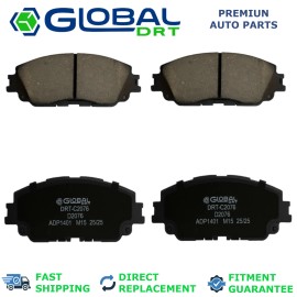 R.A. 4x Front CERAMIC Brake Pads D2076 Fit Toyota Avalon 2021-2022 2.5L L4 3.5L V6