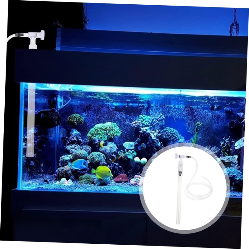 BESPORTBLE 2pcs Aquarium Water Changer Practical Fish Tank Cleaning Tool