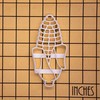 Corn Spindle Cookie Cutter 1 Piece