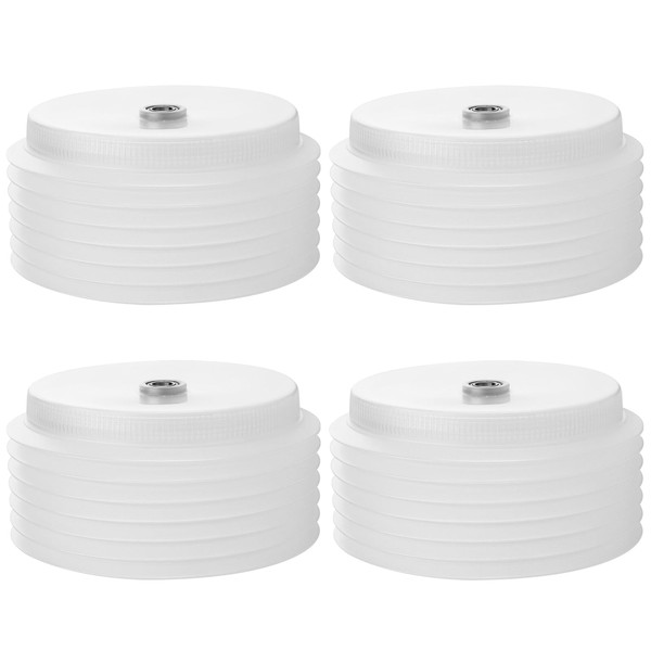 HEIHAK 4 Pack Hole Saw Dust Bowl, 3/8 Inch Hole