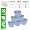 Just Pudding Basins Pastel Colours Blue 1 Pint Basin and