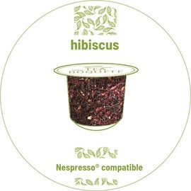 Hibiscus tea pods Nespresso compatible (Pack of 10 pods)