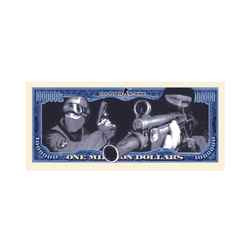 American Art Classics Limited Edition Counter Strike Collectible Million Dollar