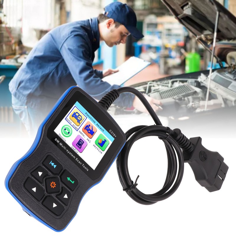 V11.7 Multi System Scanner 2.8in Color LCD Display 320x240 Pixel