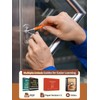 Eventronic 38+4 Lock Picking Set, [Updated Version] 38-Piece Lock Pick