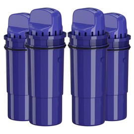 Water Filter Replacement for PUR Pitchers & Dispensers, CRF-950Z, PPF900Z, PPF951K, 4-in-1 Filter System, Reduce Chlorine, PFOA and PFOS, Odor, 4 Pack,by NUTTUTO