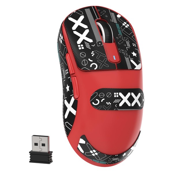 MAMBASNAKE Attack Shark X3 Wireless Gaming Mouse, 49g Ultralight, PixArt