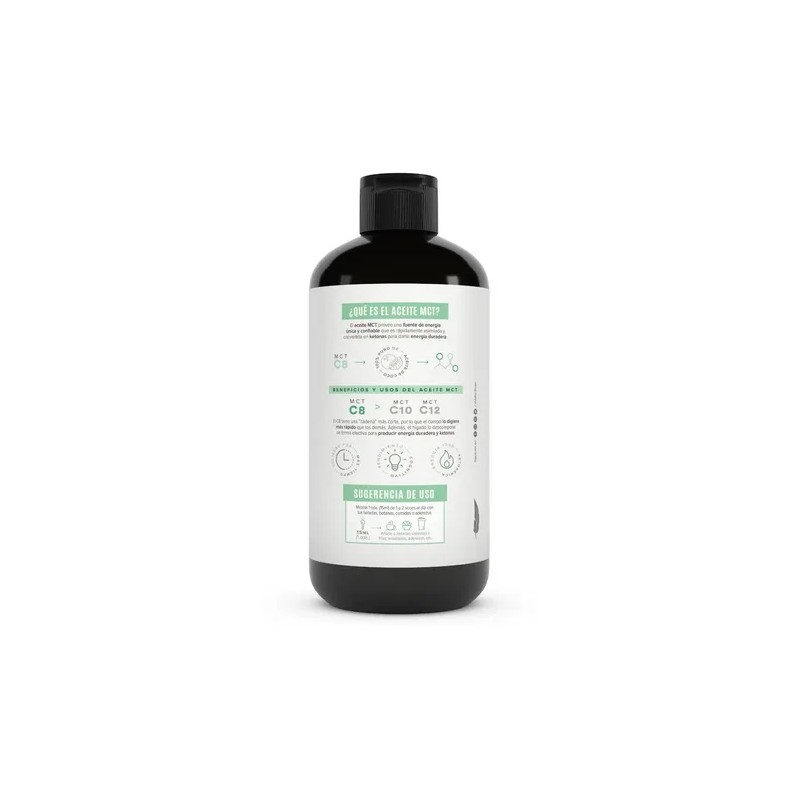 Birdman Mct Oil Ácido Caprílico C8 420ml | 28 Servicios