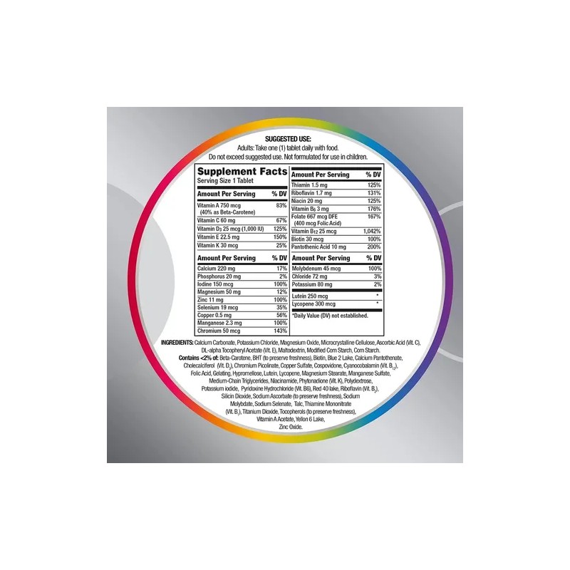 Centrum Multivitamínico Adultos Energía Inmunidad 220 Tablet