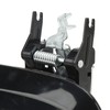 Car Rear Outer Exterior Door Handle Black ABS Replacement for