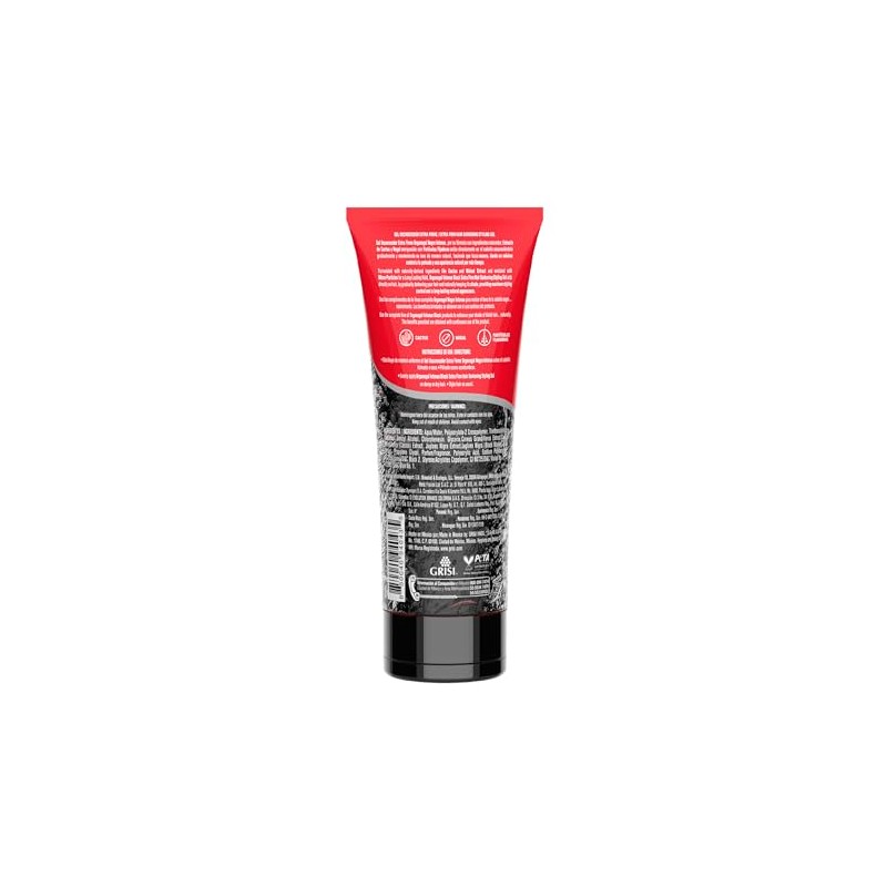 Organogal Grisi, Gel Oscurecedora Extrafirme, Negro Intenso, 200 gr