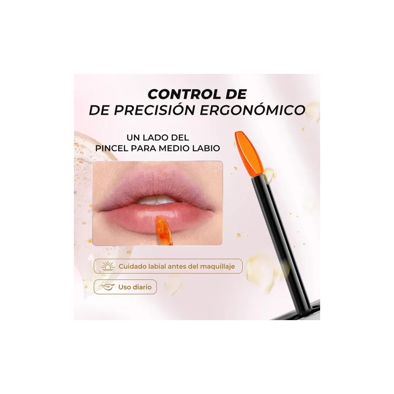 4d Hialurónico Hidratante Acabado Gloss Lip Oil Dreamy Rose