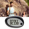 3D Sensor Pedometer Step Counting Device Clip-on Pedometer with Detachable