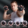 Lets Joy Finger Grip Strengthener, Black Hand Grip Trainer, Hand