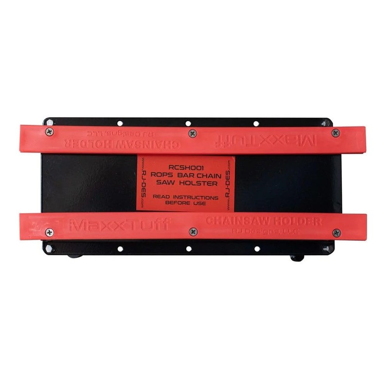 MAXXTUFF Heavy-Duty Tractor ROPS Chainsaw Holder, Model RCSH001