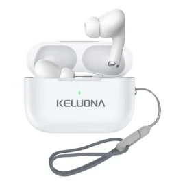 Auriculares In-ear Bluetooth 5.4 Keluona Inalámbricos Color Blanco