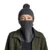 Buff® Knitted Balaclava Nilan Grey HTR, gray